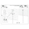 Pendant lamp PASTELO 1 wood