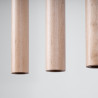 Lampe suspendue PASTELO 5L bois
