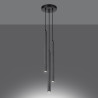 Pendant lamp PASTELO 3P concrete
