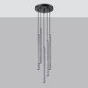 Pendant lamp PASTELO 5P concrete