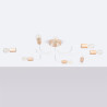 Lustre TIMBO 8 branco