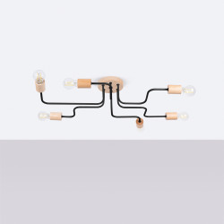 Lustre TIMBO 6 noir