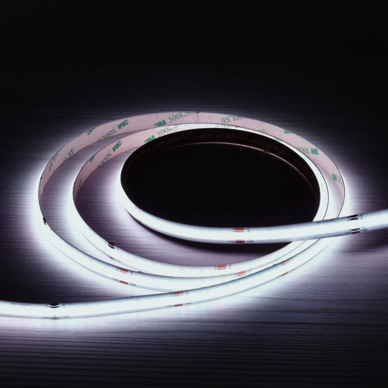 Fita conduzida COB 24V RGB 5m 576 LED/m IP20
