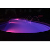 Lumière de piscine PAR56 36W RGB avec télécommande