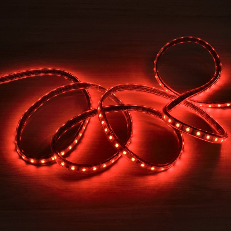 LED Strip - Single color (Red, Blue or Green), 12W/min, 220V