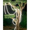 Round neon flex strip 220V 9W/m