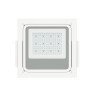 Spot LED ATEX 100 W pour montage en surface/encastré, spécial stations-service