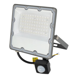 Proyector led 50W plano IP66 con detector de presencia