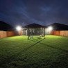 50W flat LED floodlight IP66 with motion sensor