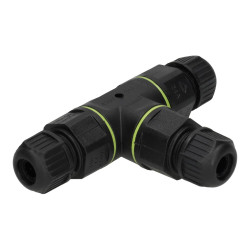 Conector T estanque 3x1,5mm² IP68