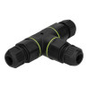 Conector T estanque 3x1,5mm² IP68