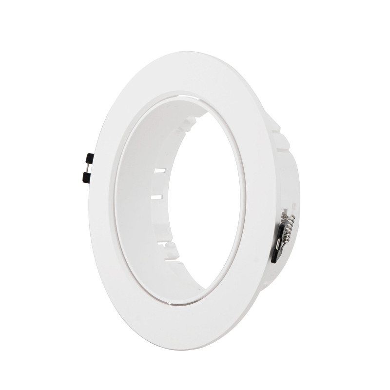 Aro orientable redondo PC para lámparas AR111