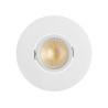 Ø110mm round PC fixture for GU10/MR16 bulbs