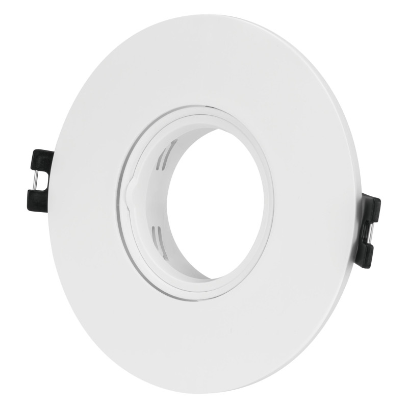 Ø110mm round PC fixture for GU10/MR16 bulbs