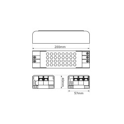 Transformateur à leds 12V 150W