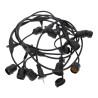 Guirlande LED - 5 m, 10xE27, IP54