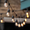 Guirlande LED - 5 m, 10xE27, IP54