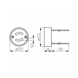 Porte-lampe GU10