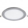 Led Downlight 12W cor prata