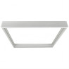 Aluminium surface frame for 60x60cm panel, 70mm height