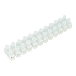12-way screw terminal block, 2.5 mm²