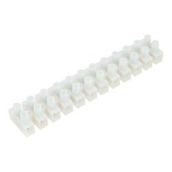 Bloc de bornes à vis 12 voies 6 mm²