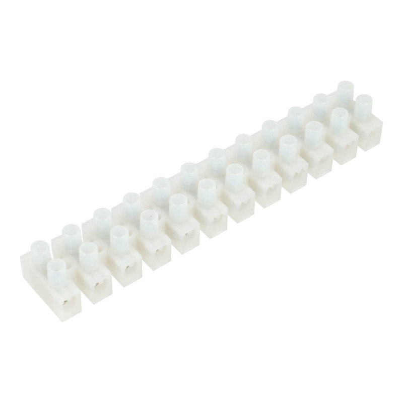 2-way screw terminal block, 6 mm²