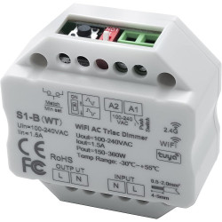 Régulateur dimmer LED 360W PUSH+ RF WiFi