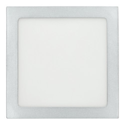 Downlight LED de 18W COLOR PRATA quadrado