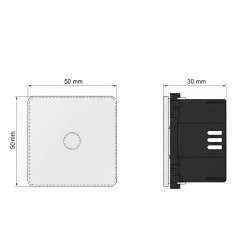 Interruptor Táctil Simple 300W