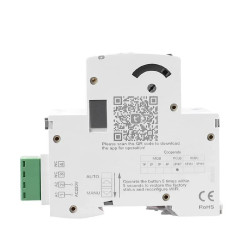 Interruptor Diferencial Rearmável WiFi 2P 40A 30mA 6kA