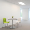 Painel led 60x120 90W moldura branca