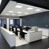 Painel led 60x60 60W moldura branca