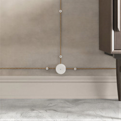 Round porcelain junction box