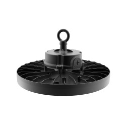 Luminaire LED UFO 200lm/W multipuissance, 3CCT, optique réglable
