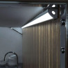 Perfil angular aluminio tira led 1 m