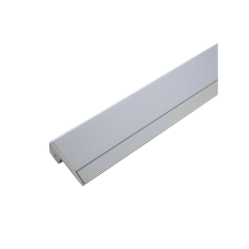 Perfil de aluminio tira led para escaleras