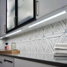 Réglette LED - 13W, basse assemblable, opaque