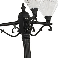 Farola solar triple 260CM IP65