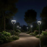 Lampe de rue Epistar LED 60W gris