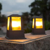 Farol sobremuro E27 IP54 preto