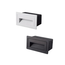 Baliza LED Exterior 3W Empotrable Horizontal