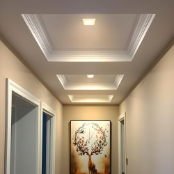 12W square downlight PC series