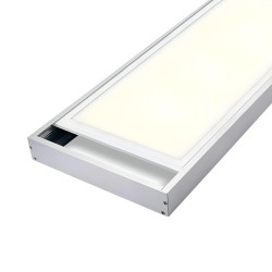 Cadre en aluminium blanc pour panneau 30x120
