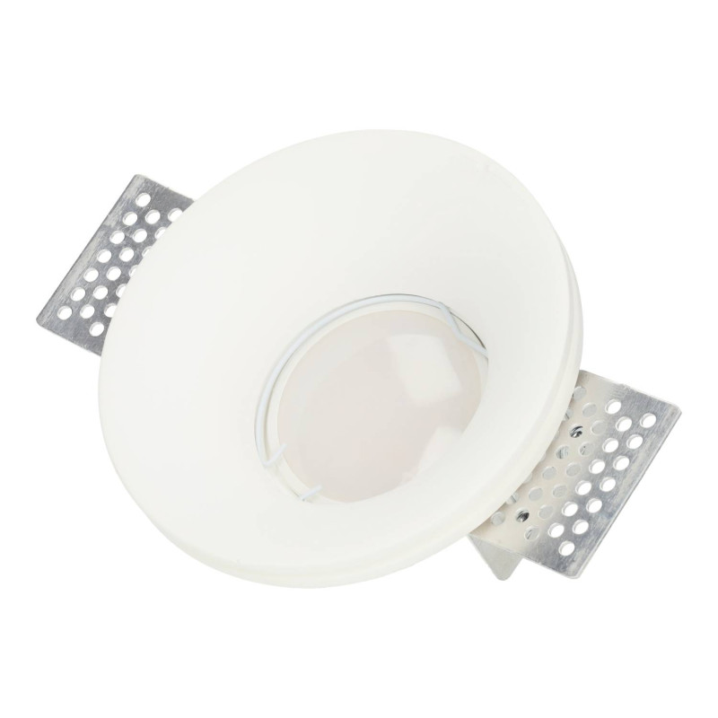 Encastreable en plâtre Ø 100 mm pour ampoule GU10