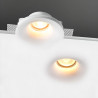 Encastreable en plâtre Ø 130 mm pour ampoule GU10