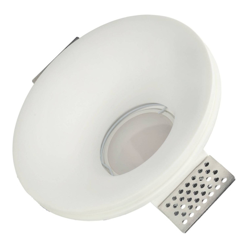 Anel de downlight para integração em gesso, Ø 130 mm, para lâmpada GU10