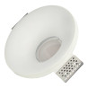 Ø130mm plasterboard recessed downlight ring for GU10 bulbs