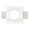 Anel de downlight para integração em gesso, 100x100mm, para lâmpada GU10