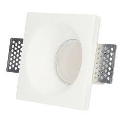 Encastreable en plâtre 100x100mm pour ampoule GU10